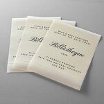 Linen Candle Labels - Custom Cheap Wholesale Price Scented Luxury Textured Paper