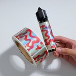 Smoking Oil Labels - Oil Proof Soft Touch Velvet Lamination Personalized Design Bottle