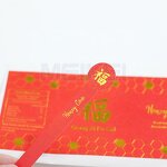 Seal Labels Factory - Embossed Logo Gold Foil Fast Food Box Round Waterproof Sticker