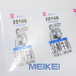 Milk Yogurt Labels - Custom Printing Waterproof Bopp Clear Transparent Bottle Sticker