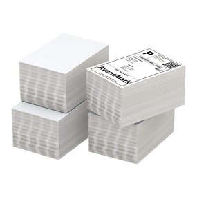 Fanfold Thermal Labels - 4" X 6" Direct A6 Waybill Sticker for Shipping Logistics