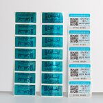 Scratch Off Label - Custom Water Resistant Tamper Proof QR Code Anti-Counterfeit