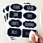 Chalkboard Labels - 300Pcs/Roll Pantry Storage Removable Waterproof Kitchen Jar