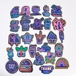 PVC Vinyl Sticker - Decoration Glossy Waterproof Die Cutting Printing Packs Custom