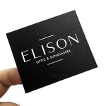 Kraft Candle Labels - Eco-friendly Offset Black Printing Foil Stamp for Candle Jars