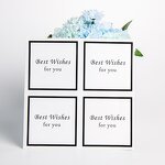 Sticker Sheet Factory - Custom Print Best Wishes Gift for You Adhesive Sticker
