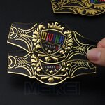 Luxury Cigar Labels - Custom Eco-friendly Art Paper 24K Gold Stamp 3D Embossed