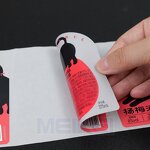 Liquor Sticker Labels - 3D Embossed Spot UV Double Sided Waterproof Anti-ice Bucket