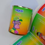 Velvet Candle Labels - High Temp Resistant Waterproof Matte Soft Touch Lamination Jar