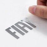 Gift Box Sticker - Gift Boxes Logo UV Transfer Waterproof Custom Service Sticker