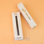 Red Cigar Box - 800G Luxury Design Custom Logo Gold Foil Lid 6PCS Cigars Packaging