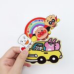 Car Cartoon Sticker - Lovely Waterproof Custom Vinyl Kiss Die Cut for Kids