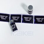 Vial Packaging Labels - Luxury Texture Paper 10ml Custom Logo CMYK 3ML Glass Sticker