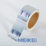 Waterproof Vial Label - Custom Printing Vinyl Hologram 3 Ml Peptides Packaging Sticker