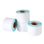 Custom Thermal Label - 500pcs 100x100Mm Roll 4X4 Shipping Paper Sticker
