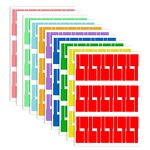 Cable Tags Labels - Waterproof A4 Wire Management Printable Cord Write on Stickers