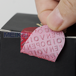 Security Seal Sticker - Non-transfer Warranty Void Electronics Custom Logo Vinyl