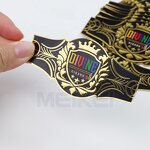 Cigar Bands Printing - Hot Sale 3D Embossed 128G 160G Non-Glue Gold Foil Paper