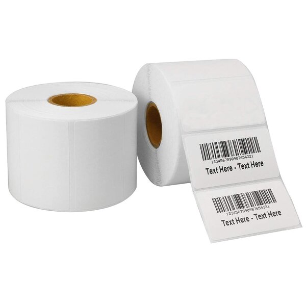 Thermal Label Roll - Waterproof 2.25 X 1.25 Inch Barcode UPC Shipping Sticker
