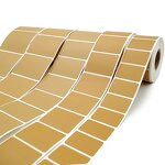 Kraft Label Sticker - Custom Roll Adhesive Blank Thermal Transfer Brown Paper