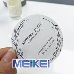 Rough Texture Labels - Custom Made Gold Foil Stamp Branding Perfume Bottle Sticker