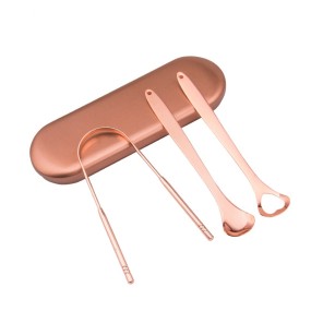 Tongue Cleaner Supplier - Pure Copper Reusable Scraper