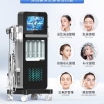 水氧面部仪供应商-喷射去角质钻石氧17合1