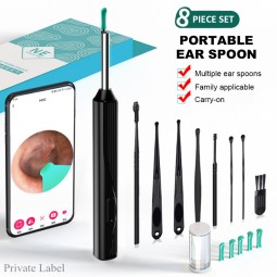 耳部清洁器供应商-8件便携真空蜡