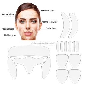 Silicone Facial Patches - Manufacturer - Anti Wrinkle Eye Forehead Reusable Medical Grade Wrinkle Prevention