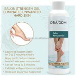 Tea Tree Callus Remover Gel - Manufacturer - Private Label Peeling Exfoliating Softening Whitening Dry Foot