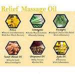 Arnica Massage Oil - Factory - OEM All Natural Sweet Almond Jojoba Grape Seed Essential Oils