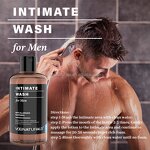 Men Intimate Wash - Manufacturer - Private Label Sensitive Skin Male Genital Natural Cleanser