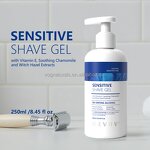 Men's Shaving Gel - Manufacturer - Private Label Non-Foaming Fresh Scent Clear Transparent Shave Gel