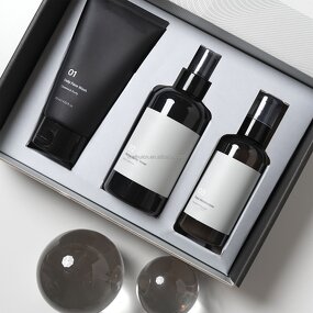 Men Skin Care Set - Factory - Private Label Face Wash Toner Cream Acne-Prone Moisturizing