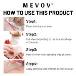 Silicone Scar Strips - Manufacturer - Private Label Advanced Hypertrophic Burn Scars Waterproof Treatment