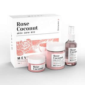 Facial Body Skin Care Set - Factory - Private Label Whitening Exfoliating Scrub Rose Water Lip Balm