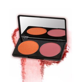 Highlighter Blush Palette - Manufacturer - Wholesale Vegan 2 Colors Contour Matte Pressed Powder Private Label