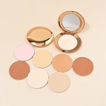 Pressed Powder Foundation - Factory - Private Label Vegan Matte 7 Colors Coverage Setting