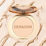 Pressed Powder Foundation - Factory - Private Label Vegan Matte 7 Colors Coverage Setting