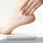 Shea Butter Foot Cream - Manufacturer - Private Label Moisturizing Dry Skin Long Lasting Hydration Fast Absorbing