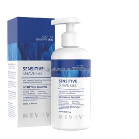 Men's Shaving Gel - Manufacturer - Private Label Non-Foaming Fresh Scent Clear Transparent Shave Gel