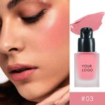 Liquid Blush - Manufacturer - Private Label Vegan Pigmented Lip Cheek Custom Logo Blusher