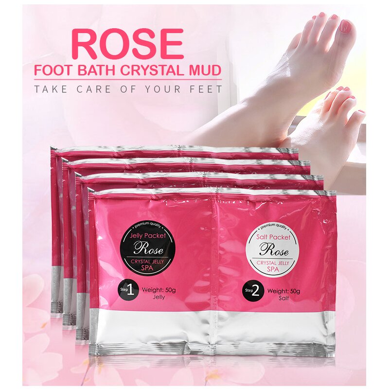 Foot Spa Set Manufacturer - Wholesale Crystal Jelly Gel Rose Infused