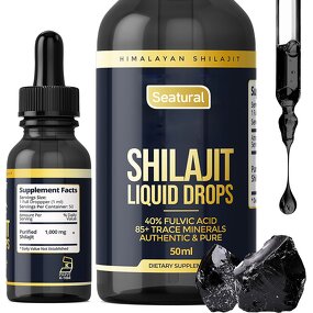 Shilajit Drops Manufacturer - Private Label Natural Pure Himalayan for Detox