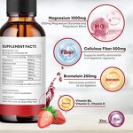 Magnesium Glycinate Drops Manufacturer - Private Label with Fiber & Vitamins