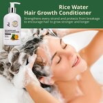 Hair Conditioner Manufacturer - with Rice Water & Biotin for Strength & Volume