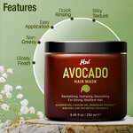 Hair Mask Manufacturer - Hydrating with Avocado, Castor Oil & Keratin