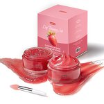 Lip Care Kit Manufacturer - Private Label Strawberry Mask & Scrub for Repair