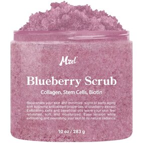 Body Scrub Manufacturer - Private Label with Blueberry, Collagen & Stem Cell