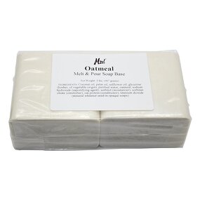 Oatmeal Soap Base Manufacturer - Private Label Organic Natural 2 Lbs